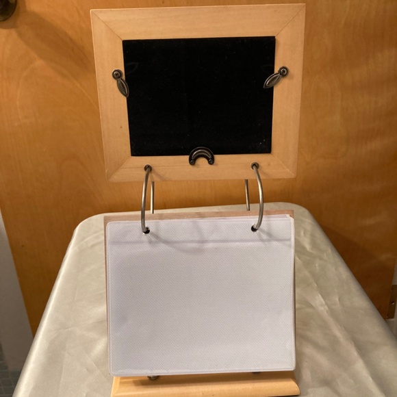 Royal Limited Silver Picture Photo Frame Display Album Blonde Wood Pewter Metal - Picture 4 of 7